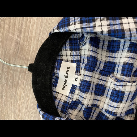 Superdown plaid top xs - Picture 3 of 3